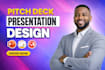 do powerpoint presentation design and pitch deck design