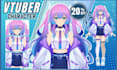 create live2d vtuber model anime avatar face tracking vtuber