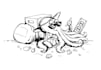 create line art, coloring, doodle