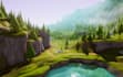 design stylized 3d environment in unity and unreal