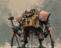 paint warhammer 40k characters in a cinematic style