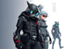 make your cyberpunk style character