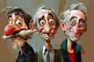 draw artistic cartoon caricatures