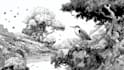 draw a pen and ink illustration