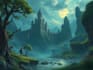 design stunning fantasy landscape