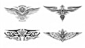 create a profesional tribal tattoo design