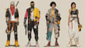 design anime character , cyberpunk character