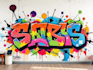 create custom graffiti art designs murals and wall arts