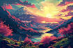 create professional landscape digital art