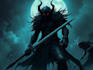 draw custom dark berserk style art in high quality