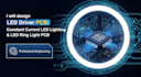 design led driver pcb,constant current led lighting and led ring light pcb