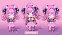 draw 2d vtuber model, live2d vtuber model 3d vtuber rigging, 2d streaming model