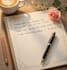 write neat handwritten notes and letter
