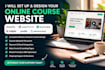 setup and optimize your thinkific learnworlds teachable kajabi podia course web