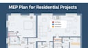 design mep plans, residential projects, permit construction