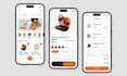 design modern mobile app design in figma