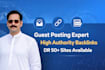 give 90 plus high authority websites