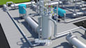 create high quality 3d chemical engineering and industrial plant animation