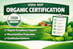 help you prepare  nop organic certification documents