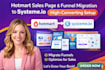 create hotmart sales page migrate funnel to systeme io