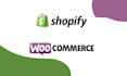 manually upload products, do product listing to shopify and woocommerce store