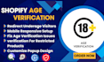 setup shopify hulk age verification blockify avp agex smart age agegate only id