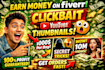 design clickbait youtube thumbnails that boost CTR