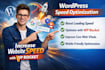 increase website speed or wordpress speed optimization using wp rocket