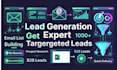 provide fresh and active leads as a lead expert