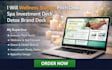 create investor ready pitch wellness pitch deck spa investment deck detox brand