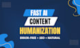 humanize, edit and proofread ai blog posts for SEO ranking