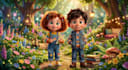 create pixar style 3d character design
