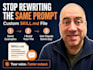 create a custom claude ai skill that writes in your voice