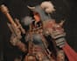 create epic warhammer 40k character art and design