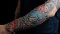 make a traditional japanese irezumi tattoo