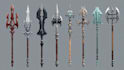 draw your  fantasy weapon designs