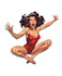 create confident sensual pin up illustrations