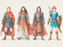 draw professional concept character