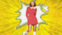 draw a retro pop art roy lichtenstein style