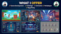 build 2d 3d games using unity and unreal engine