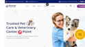 dog walking website pet sitting, pet grooming website on wordpress or wix