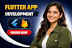 develop a flutter app with firebase backend and real time database