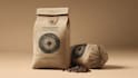 create a coffee bag, packaging and label sticker design