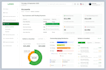 design modern saas UI UX, web app and CRM dashboard in figma