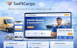 build squarespace logistics website transport website delivery website freight