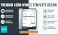 create premium xero docx invoice templates with custom branding themes