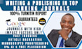 write and publish research article in google scholar jounal increase citations
