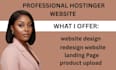 design hostinger website redesign hostinger ecommerce store wix seo