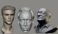 3d head model head bust 3d face sculpt realistic head stl file for 3d printing