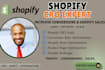 do shopify cro, audit and optimization to boost shopify sales
